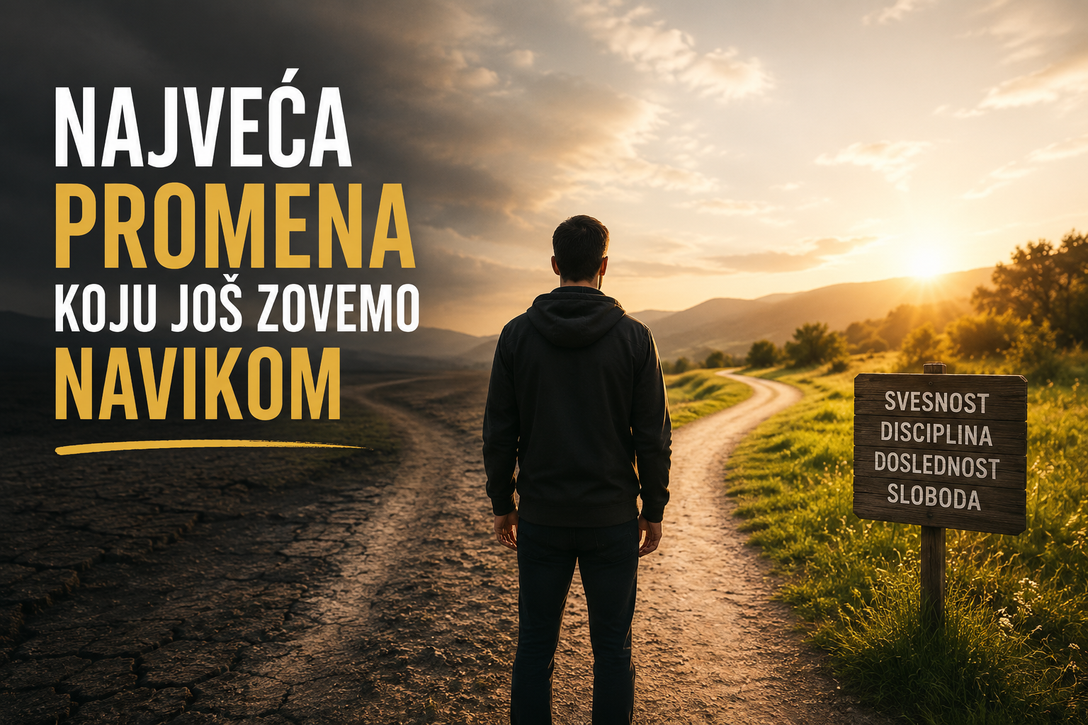 Najveća promena koju još zovemo navikom